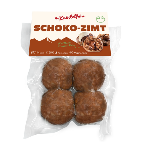4 Schoko-Zimt-Knödel